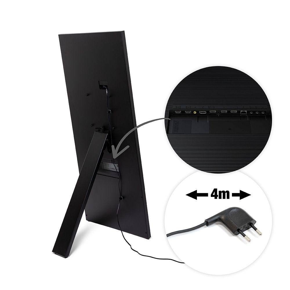 StreamLine Digitaler Kundenstopper 43 Zoll, Samsung - Werbedisplay, schwarz-2