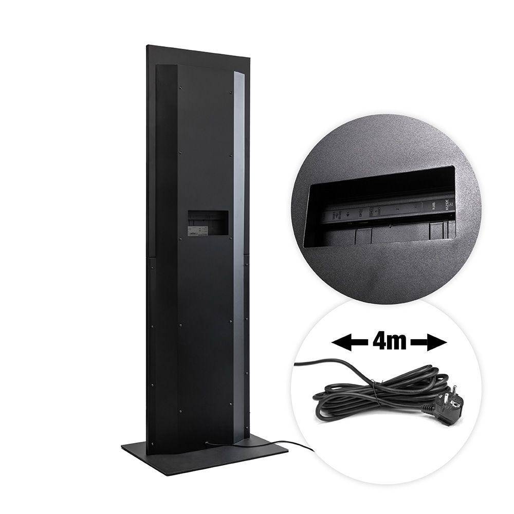 StreamLine Digitale Infostele 43 Zoll, Samsung - Bildschirm, schwarz-1