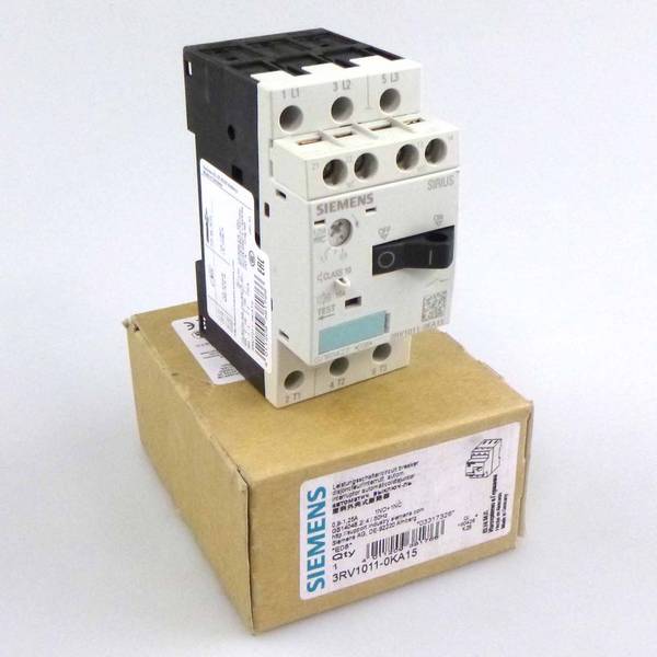 Siemens Leistungsschalter 3RV1011-0KA15 OVP