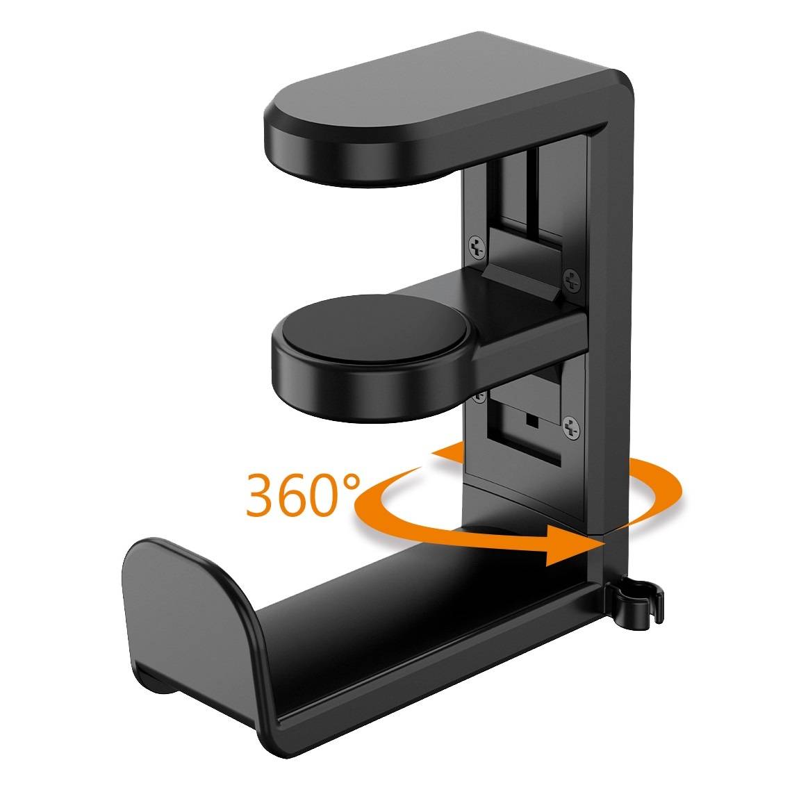my wall mount for media players For mounting on easels with 35 mm tubes, white-0