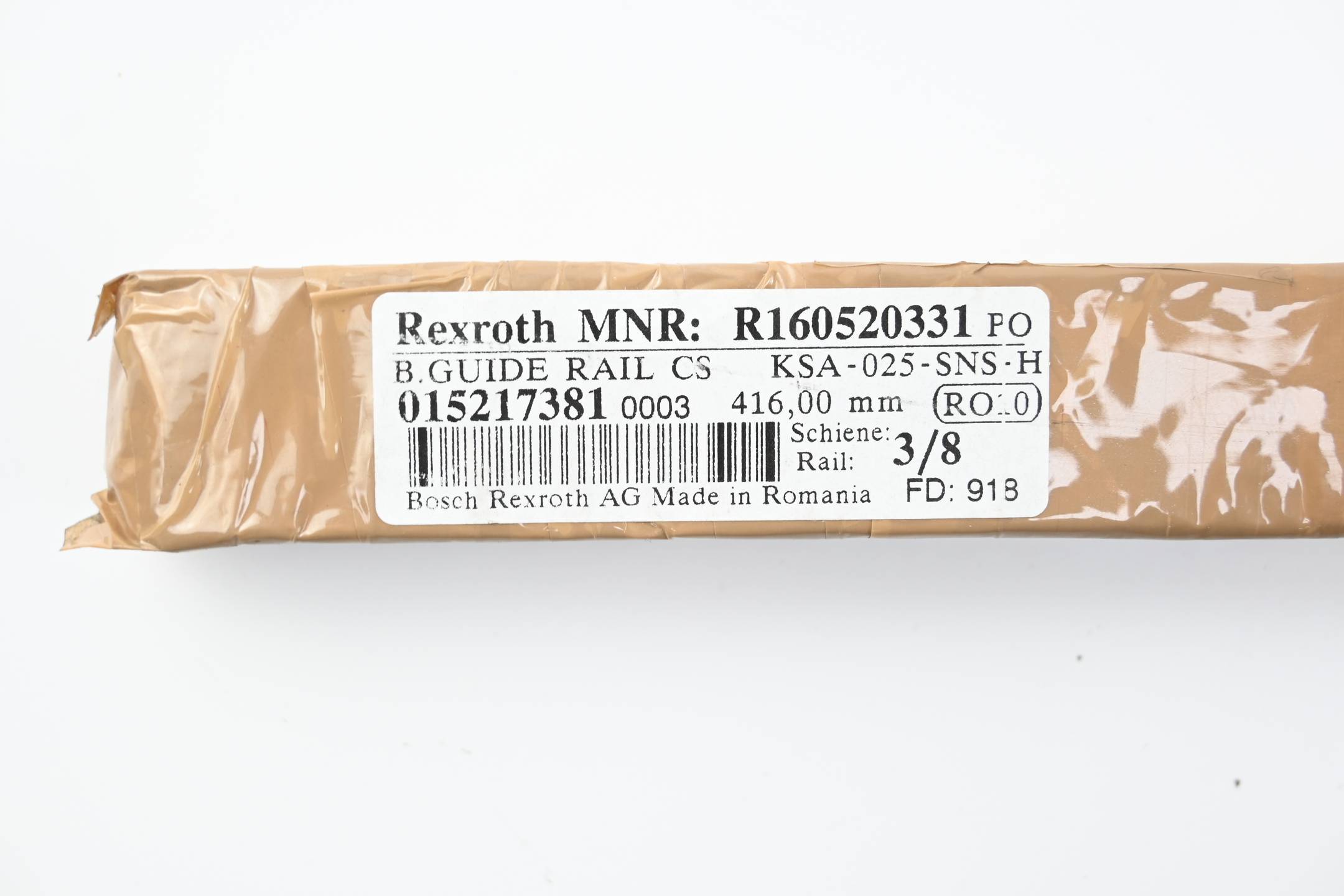 Rexroth Kugelschiene KSA-025-SNS-H-MA-AK ( R160520331 ) 416,00mm-1