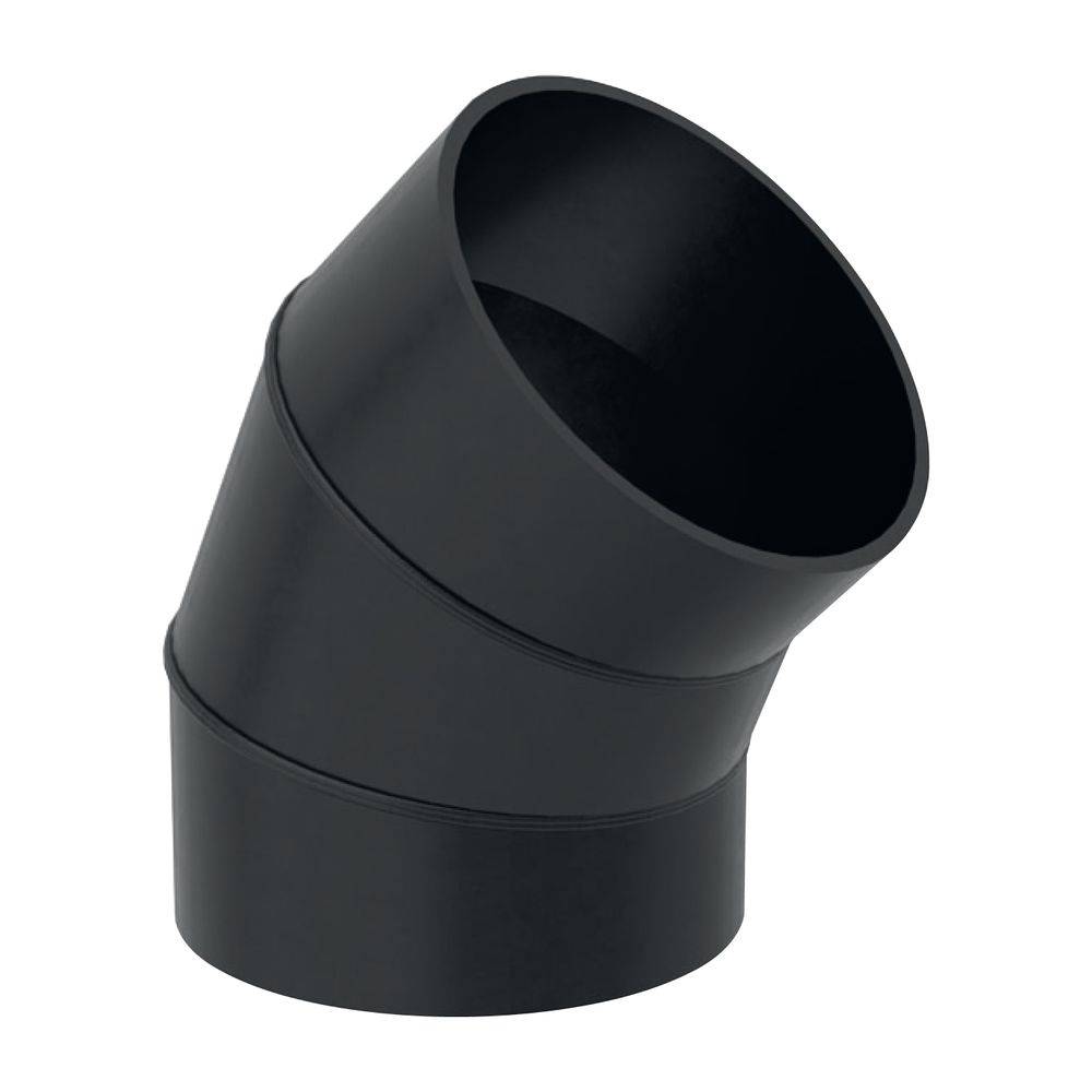 Geberit GE, PE, Bogen, 45 Grad, Ø315mm, 1 Stk.-1