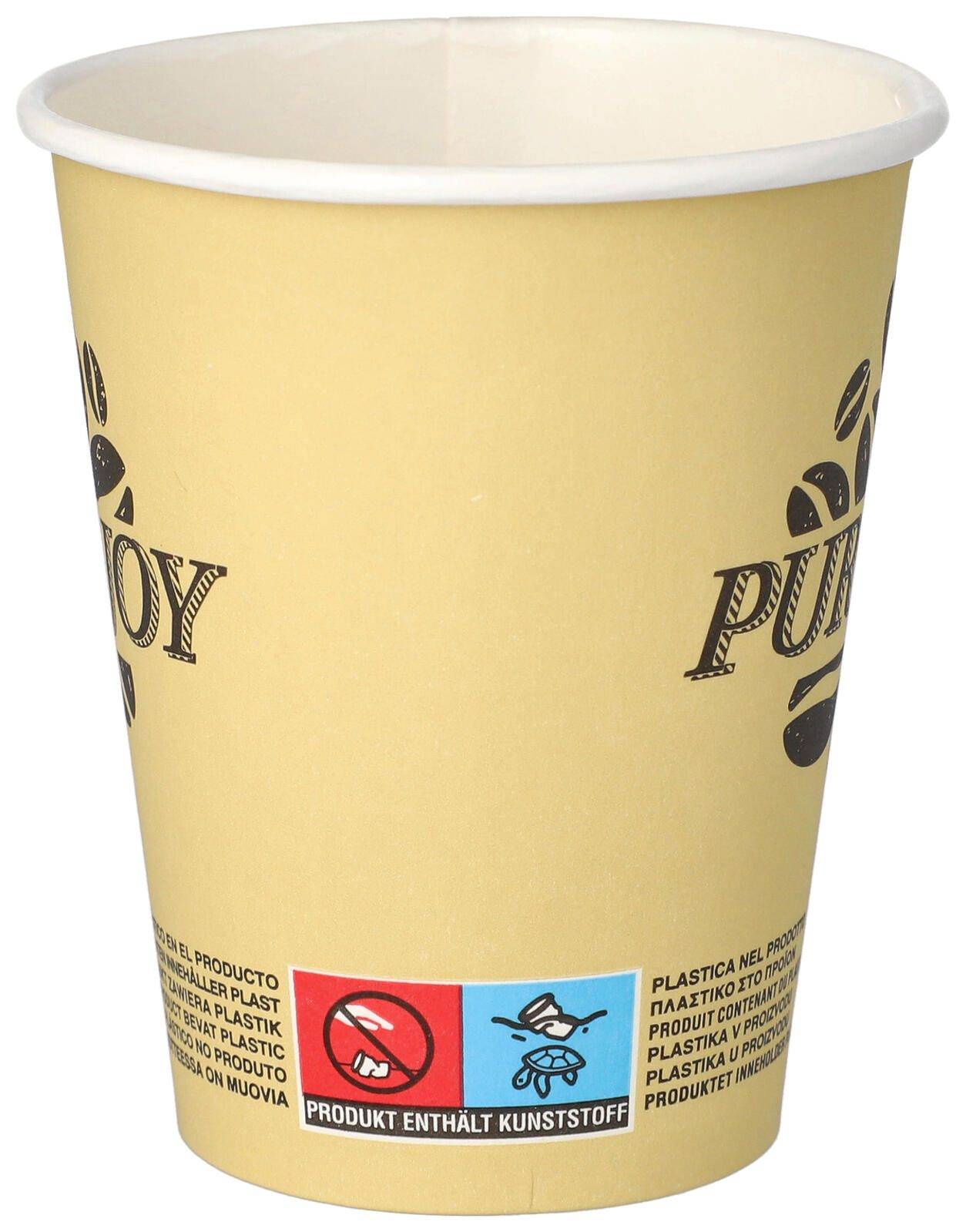 Becher Pure Joy 87867 0,2l Pappe creme 50 Stück-0