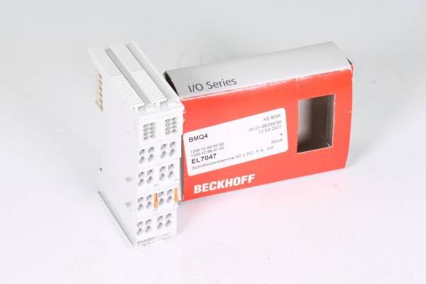 BECKHOFF EL7047 (Schrittmotorklemme mit Inkremental-Encoder, 50 V DC, 5 A)