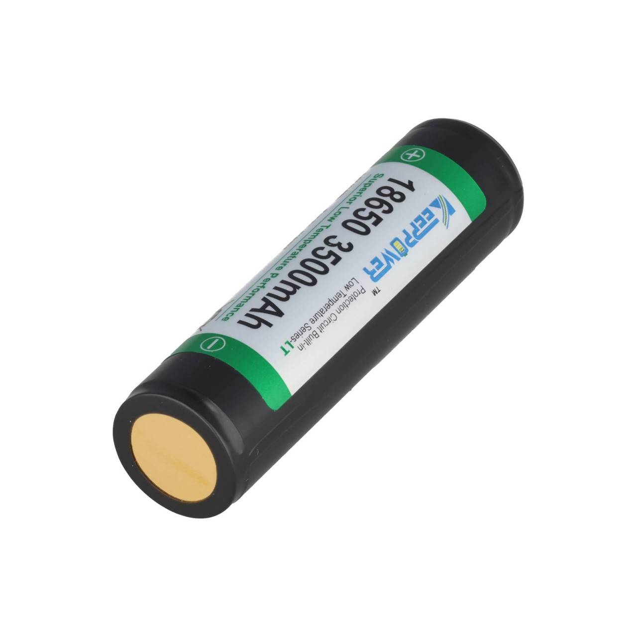 18650 Li-Ion-Akku 3500mAh Low Temperature 3,7V, 69,2x18,6mm, geschützt P1835LT-4