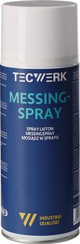 Messingspray 400ml Spraydose TECWERK