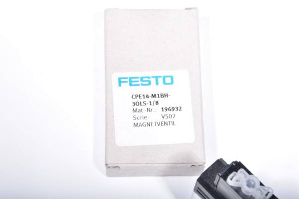 FESTO Magnetventil 196932 CPE14-M1BH-3OLS-1/8 G 1/8 Nennweite (Details) 6 mm 1 St.-1
