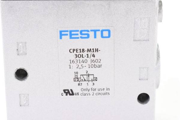 FESTO Magnetventil 163140 CPE18-M1H-3OL-1/4 24 G 1/4 Nennweite (Details) 8 mm 1 St.-1