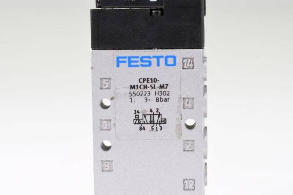 FESTO Magnetventil 550223 CPE10-M1CH-5L-M7 24 M7 Nennweite (Details) 4 mm 1 St.-1