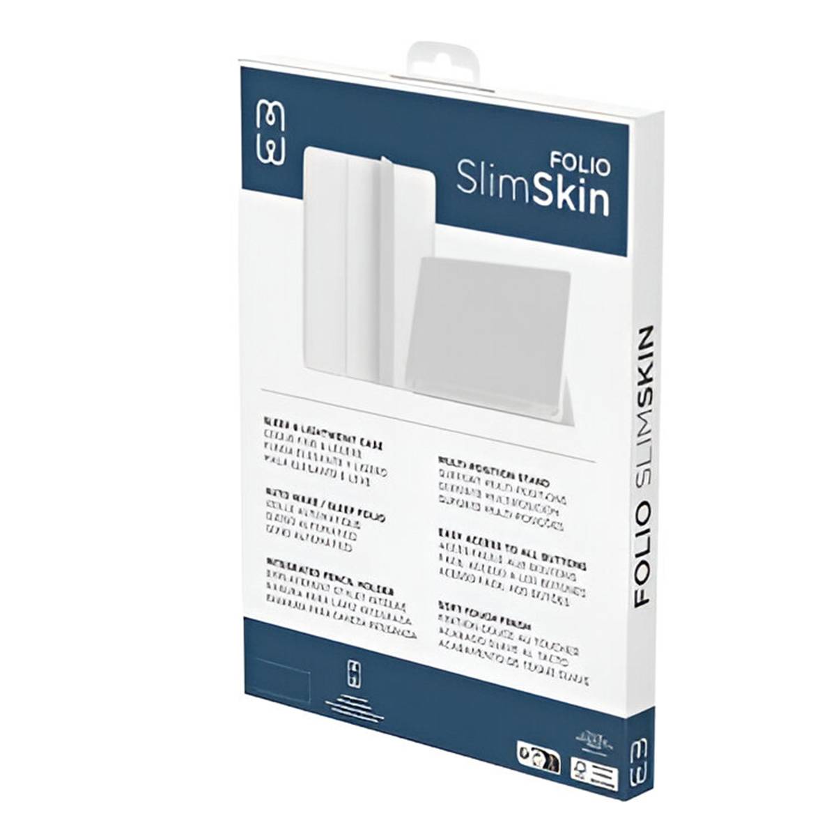 SlimSkin Hülle für iPad Air 11 M2-M3 / Air 10.9 mit Stifthalter Blau-1