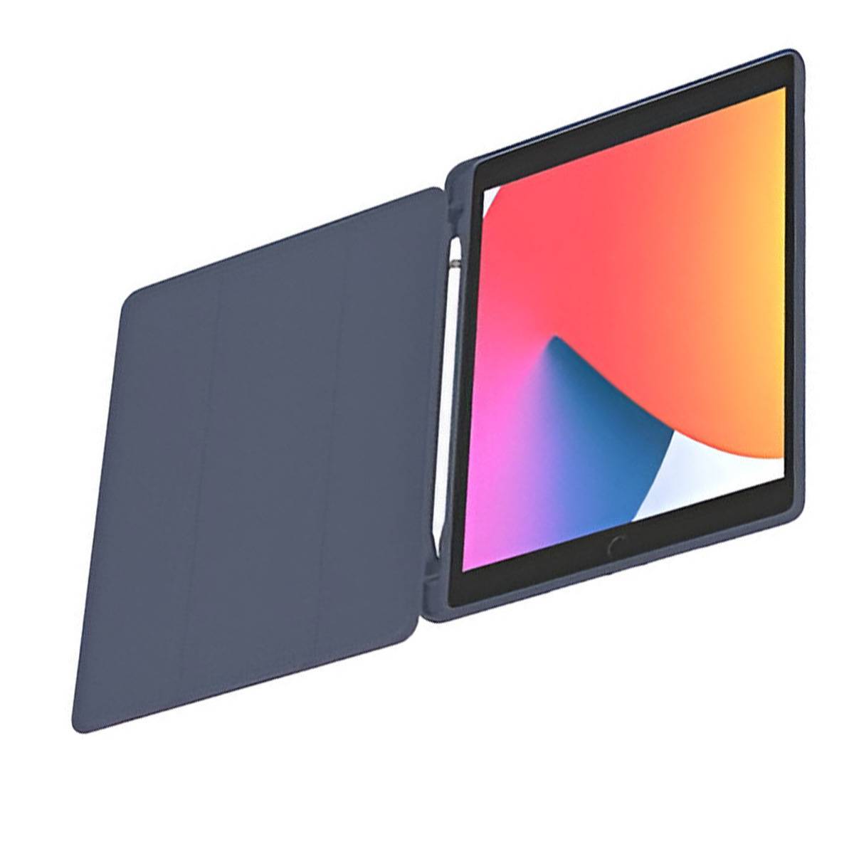 SlimSkin Hülle für iPad Air 11 M2-M3 / Air 10.9 mit Stifthalter Blau-2