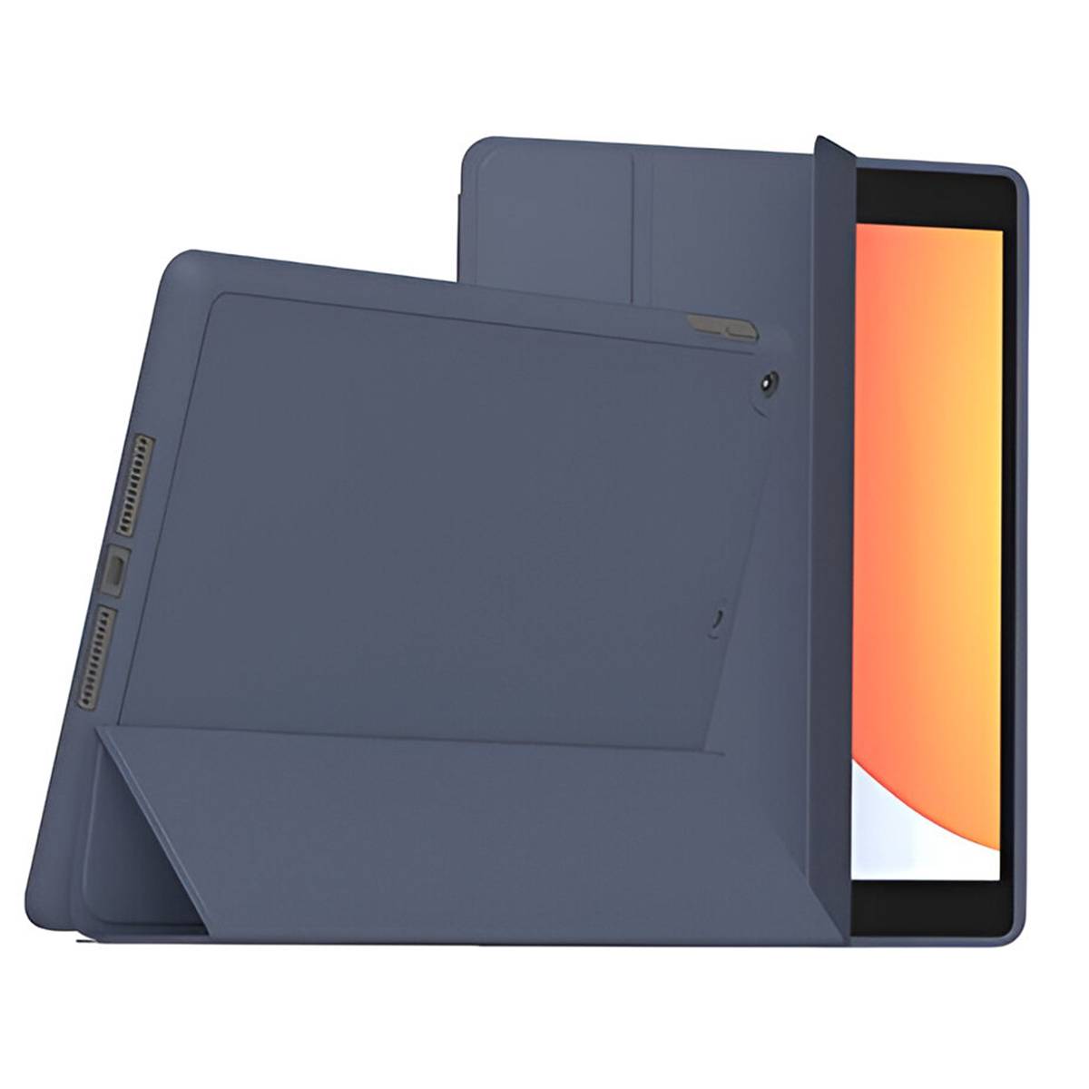 SlimSkin Hülle für iPad Air 11 M2-M3 / Air 10.9 mit Stifthalter Blau-4