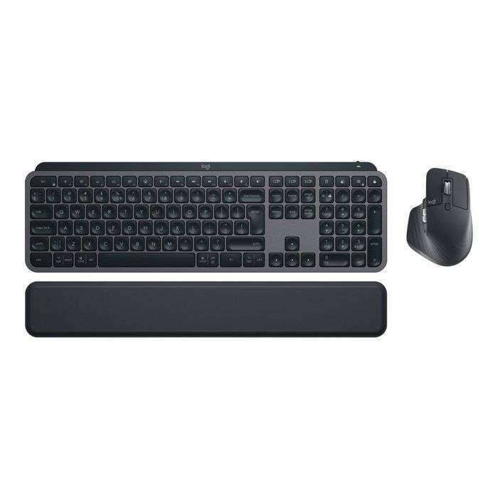 Logitech MX Keys S Combo - Tastatur-und-Maus-Set - TL: Französisch, AZERTY-0