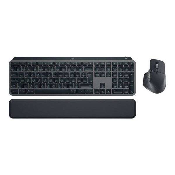 Logitech MX Keys S Combo - Tastatur-und-Maus-Set - TL: Französisch, AZERTY