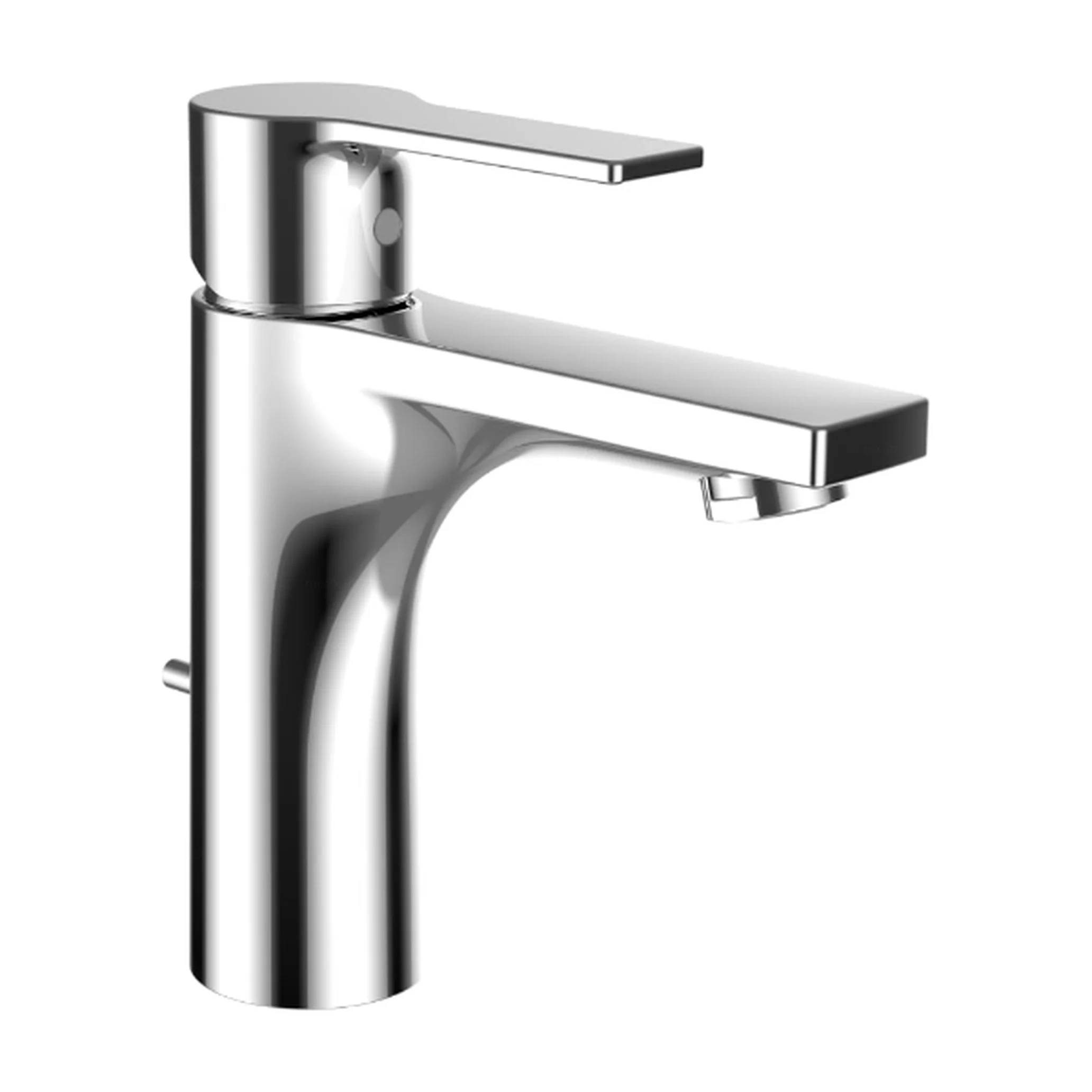 Laufen Waschtischmischer Ausladung 110mm Eco+ mit Ablaufventil, Chrom, 1 Stk.