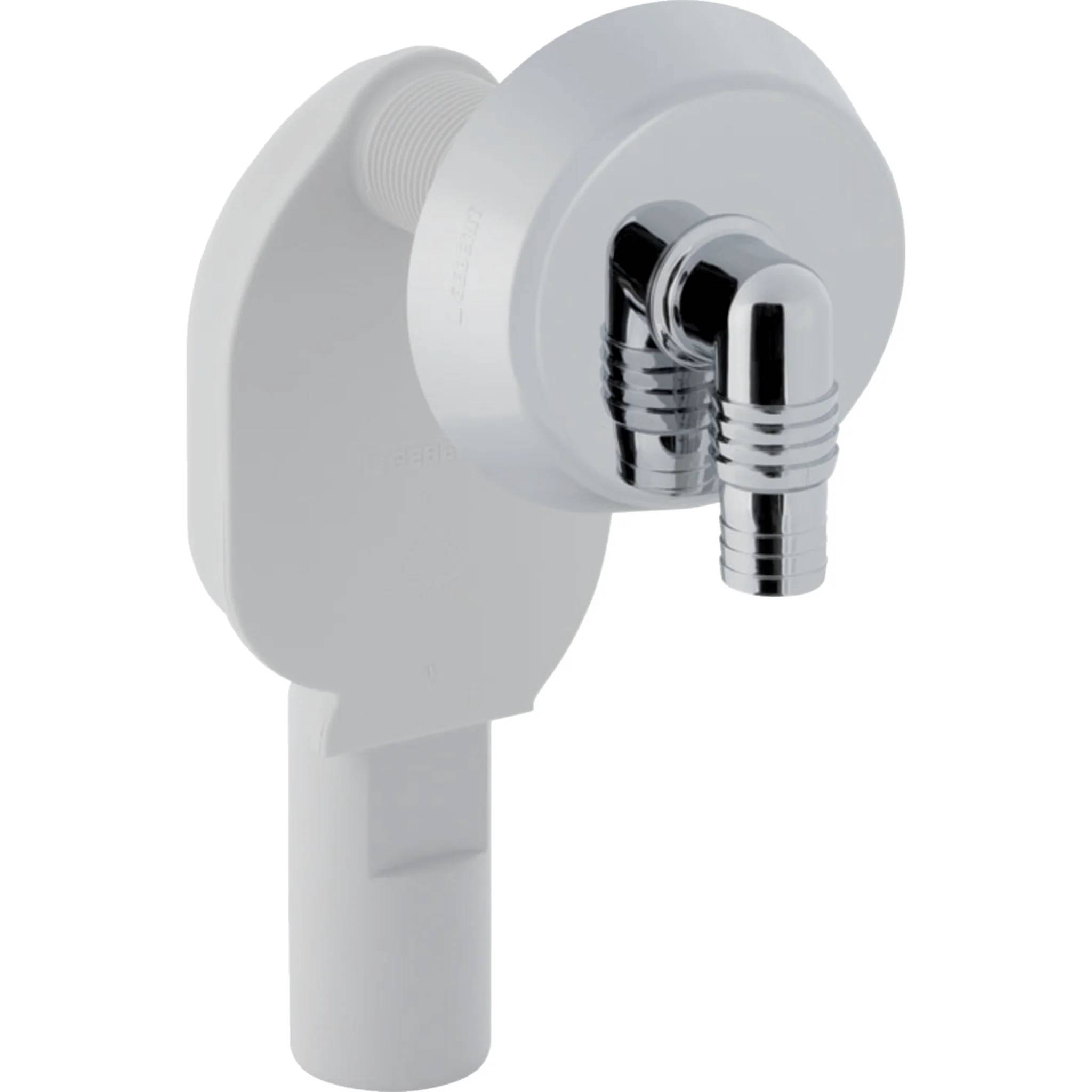 Geberit UP Siphon für Geraete 1 Anschluss, Abdeckrosette chrom, 1 Stk.-0