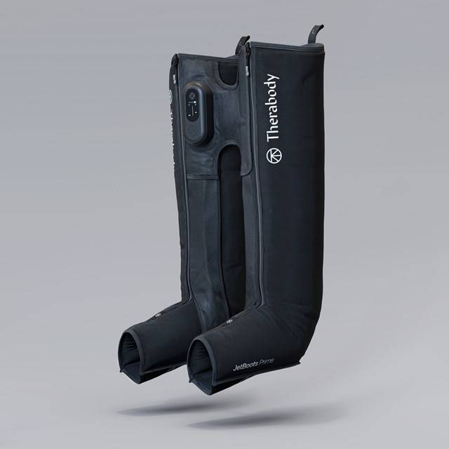 TheraGun Therabody JetBoots Prime, Kompressionsmassage, Beine, Schwarz, Akku, 180 min, 2,51 kg-0