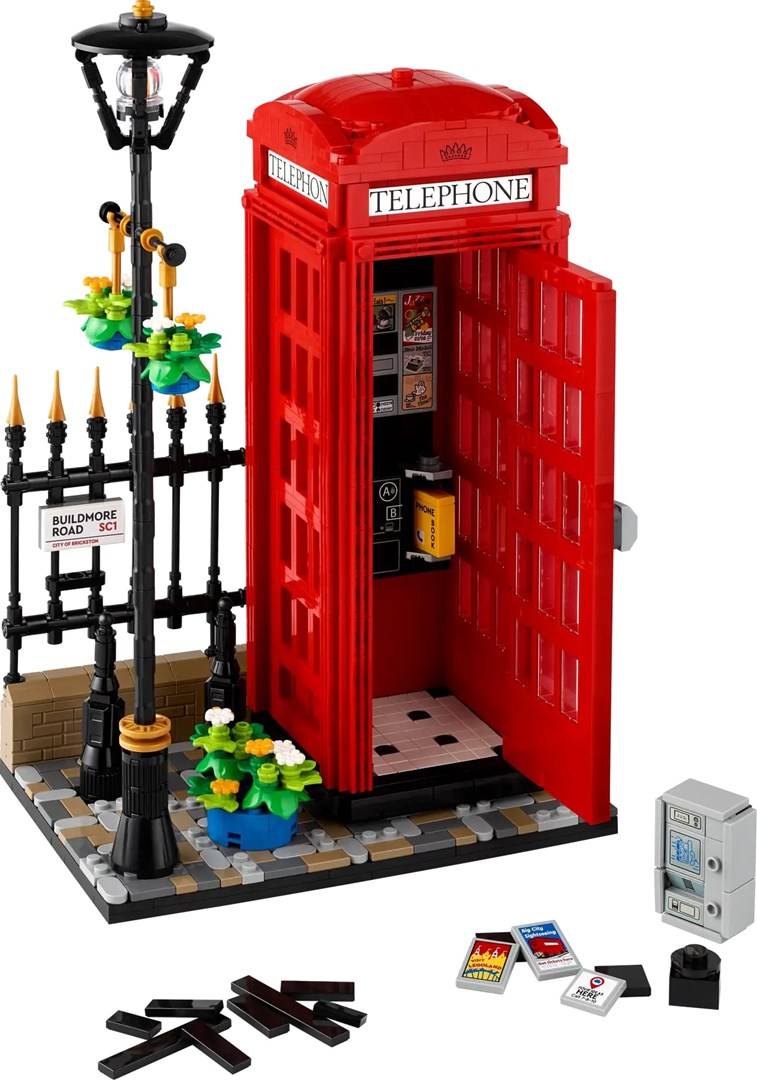 Lego ® Ideas 21347 Rote Londoner Telefonzelle 21347-2