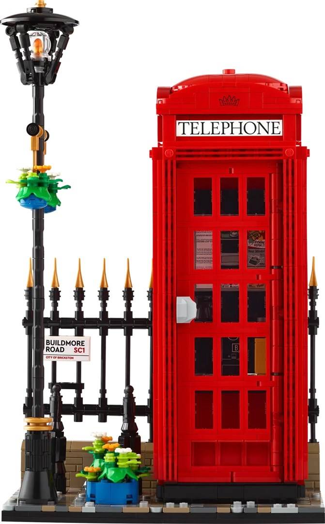 Lego ® Ideas 21347 Rote Londoner Telefonzelle 21347-3
