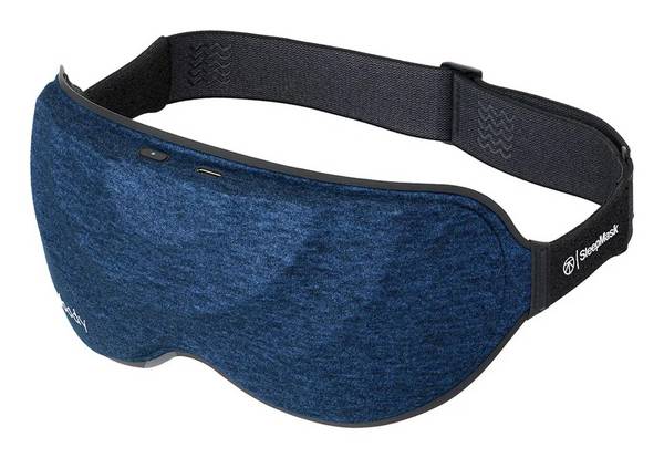 TheraGun Therabody SleepMask, Kombi-Massage, Gesicht, Schwarz, Blau, ABS, Stoff, PVC, Polycarbonat (PC), Akku, 240 min