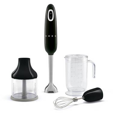 SMEG HBF03BLEU Stabmixer Noir