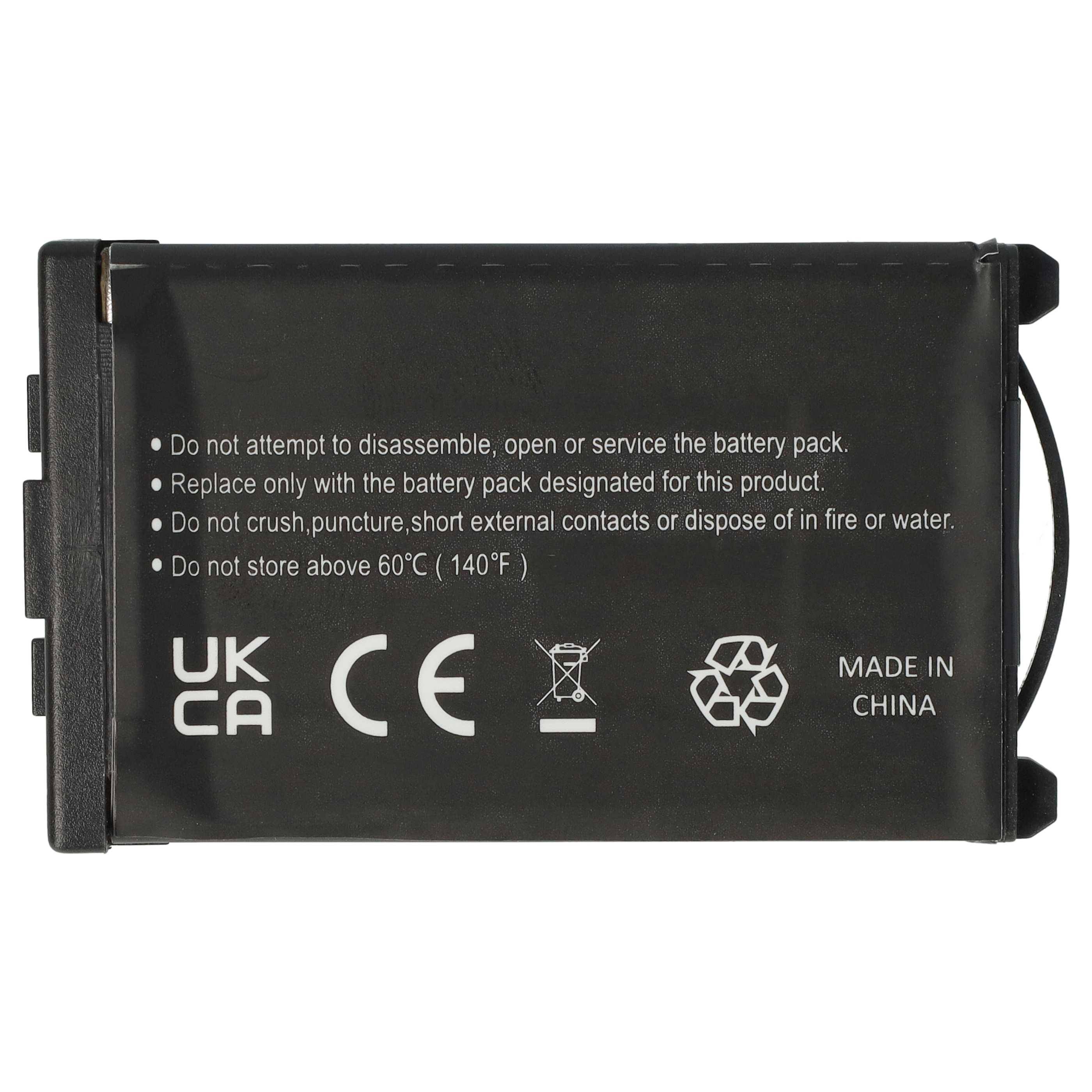 vhbw 5x Akku kompatibel mit Mitel 650d | 650c, 632dt schnurlos Festnetz Telefon (800 mAh, 3,7 V, Li-Ion)-1