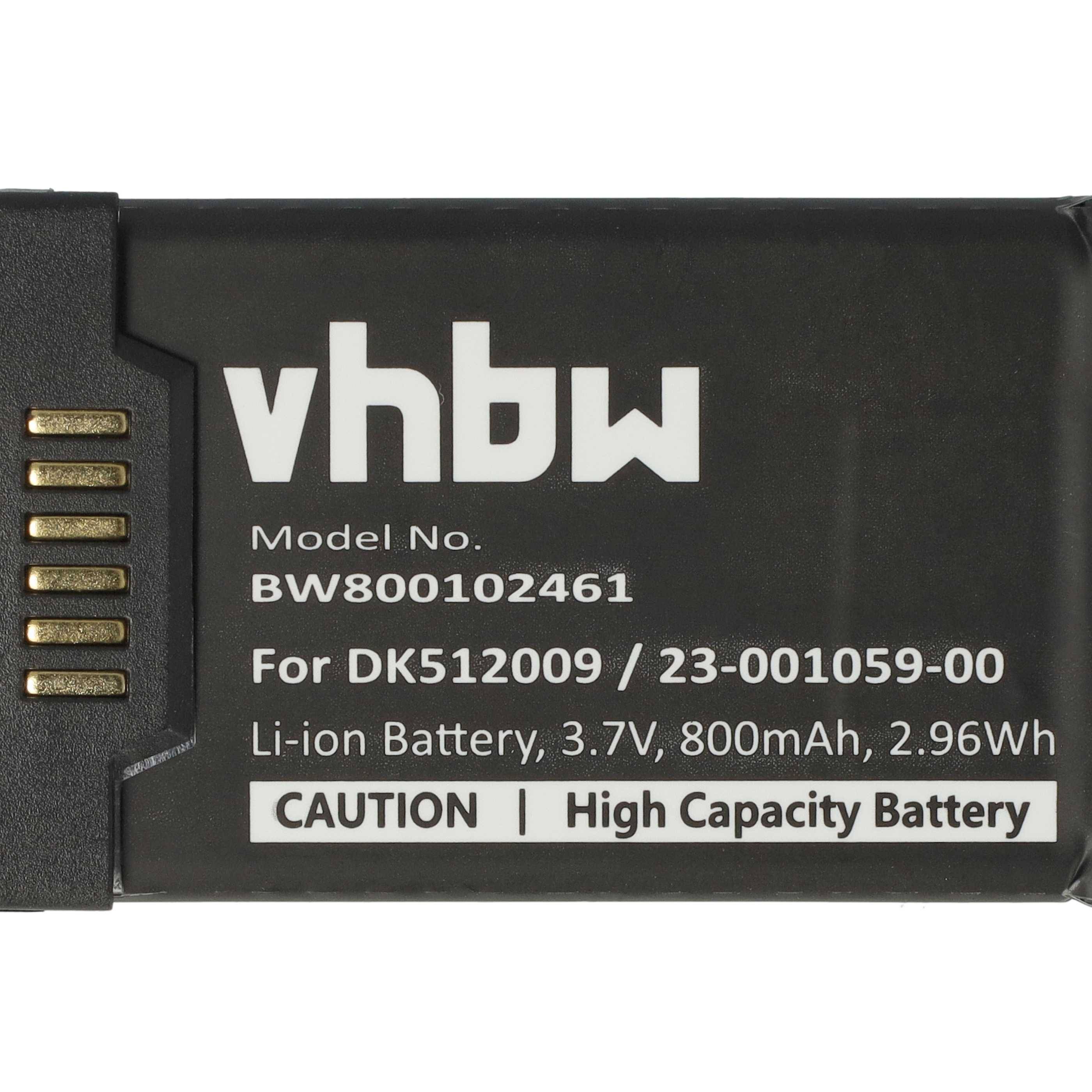 vhbw 5x Akku kompatibel mit Mitel 650d | 650c, 632dt schnurlos Festnetz Telefon (800 mAh, 3,7 V, Li-Ion)-3