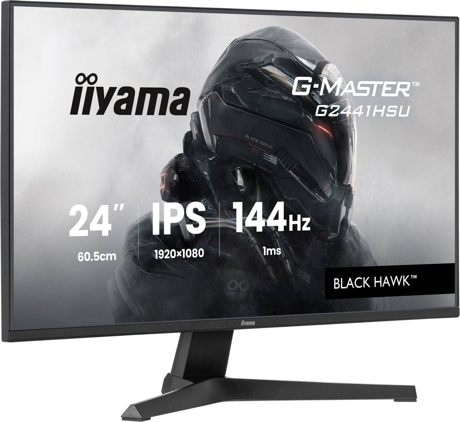 iiyama G-Master Black Hawk ™ G2441HSU-B1 61 cm (24"") G2441HSU-B1-2