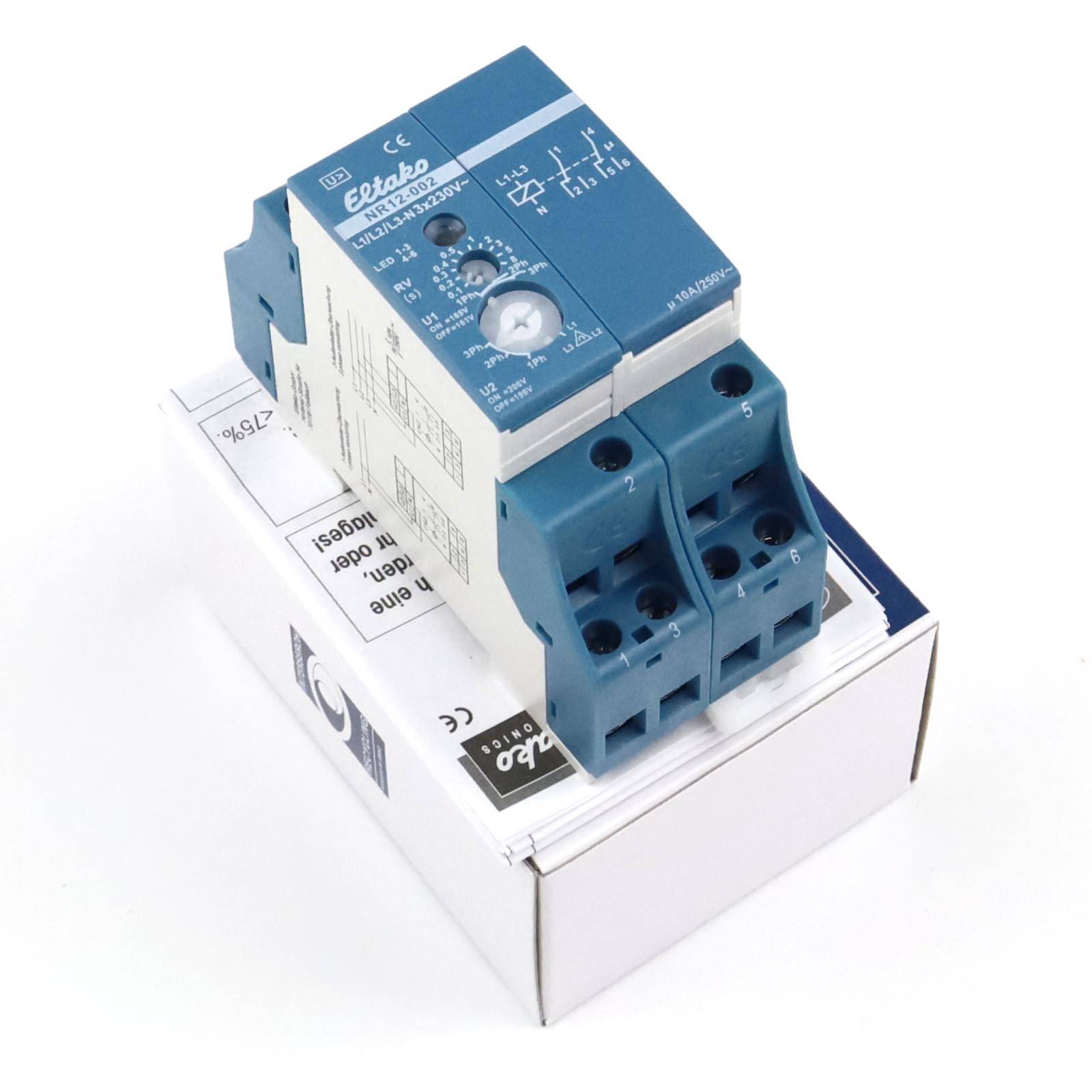 Eltako Netzüberwachungsrelais NR12-002-3x230V 22002330 OVP-0