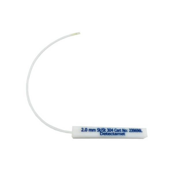 Detectamet Flexi Test Stick [100 x 20 x 20mm - 8 x 500mm] Nichteisenmetall {Grün} (0,3mm)