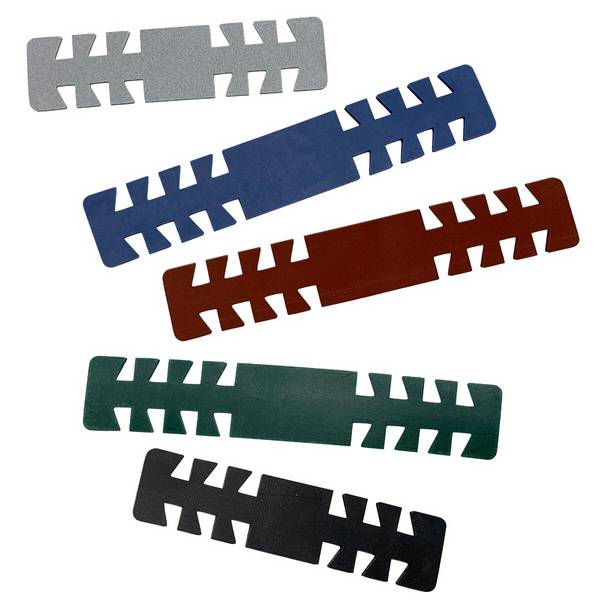 Aufspürbare, wiederverwendbare Ohrschützer Silikon 10er-Pack - rot 141 mm 5,55 Zoll x 26 10,2