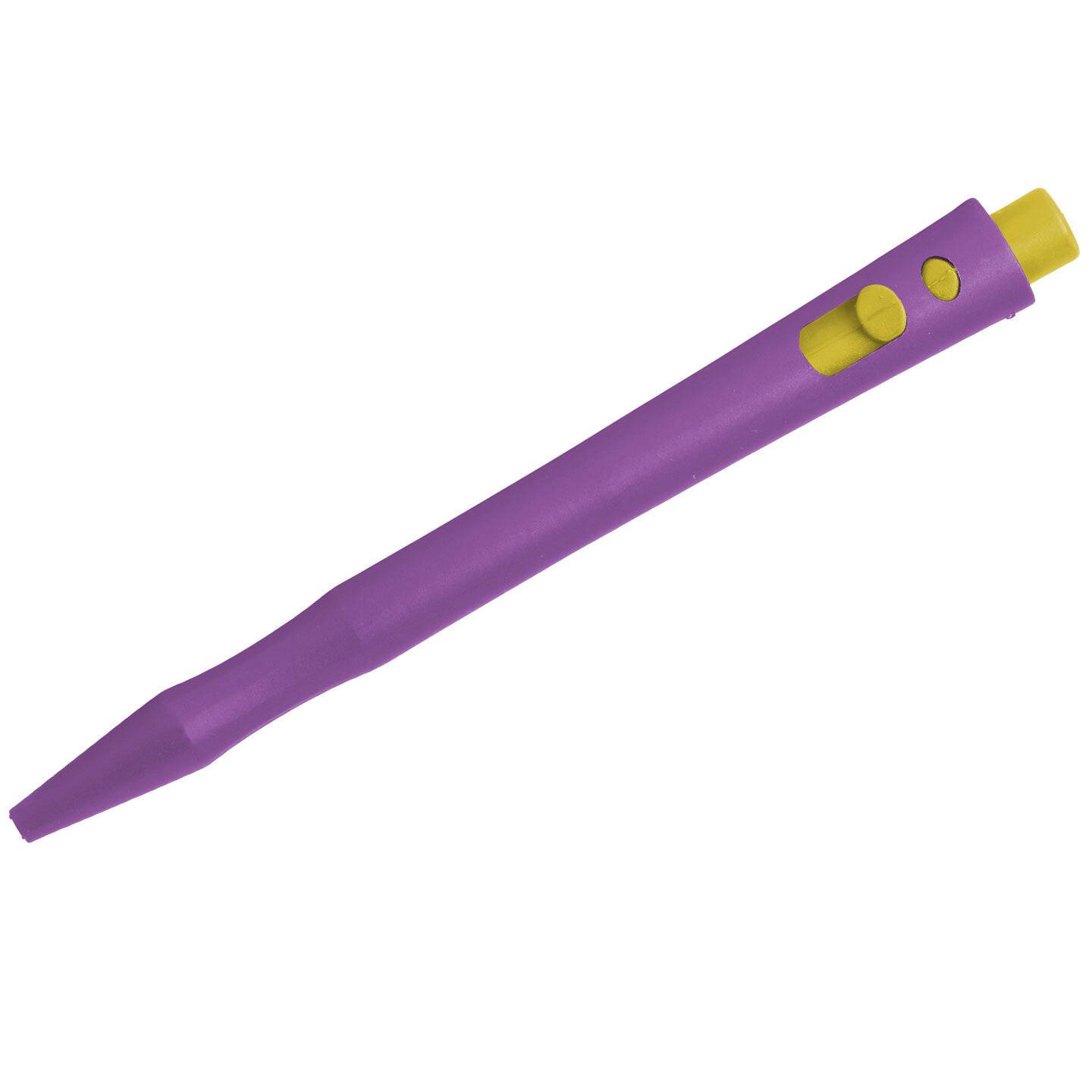 Detectable HD Retractable Pens - Tinte mit feiner Spitze (50er Pack) - schwarz-lila - ohne Clip-0
