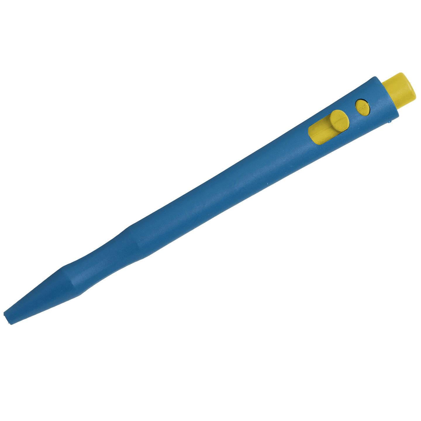 Detectable HD Retractable Pens - Tinte mit feiner Spitze (50er-Pack) - Blau - ohne Clip