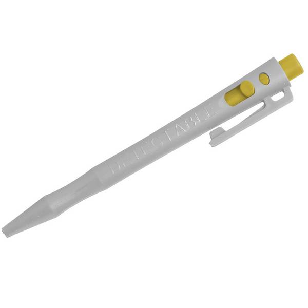 Detectable HD Retractable Pens - Tinte mit feiner Spitze (50er-Pack) - schwarz-weiß-Clip