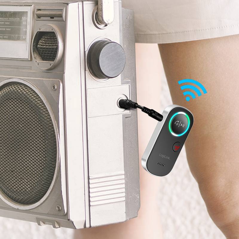 Bluetooth 5.4 3D-Audioempfänger schwarz - Bluetooth-Adapter - Bluetooth 5-4