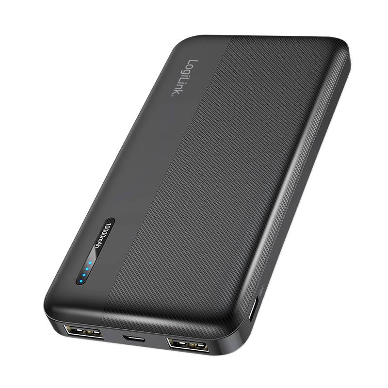 PA0338RF, 10000 mAh, 12 W, Schwarz-0