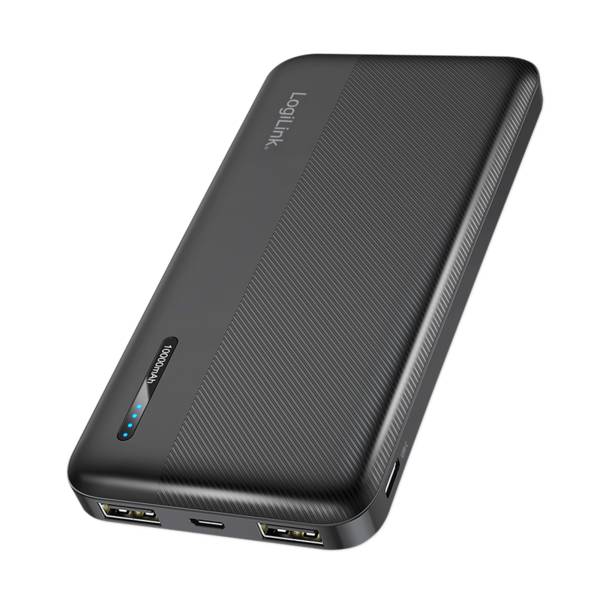 PA0338RF, 10000 mAh, 12 W, Schwarz