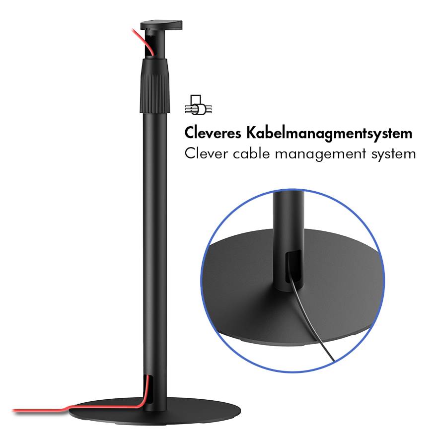 LogiLink Lautsprecherständer f. SONOS ERA 100 & 300 schwarz-4