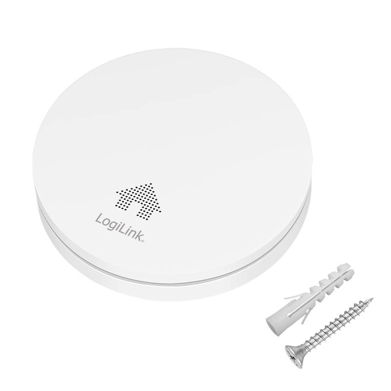 Smoke Detector, 10 years, with VdS aproval, ultraflat design Home & Living Smart Sensoren-1