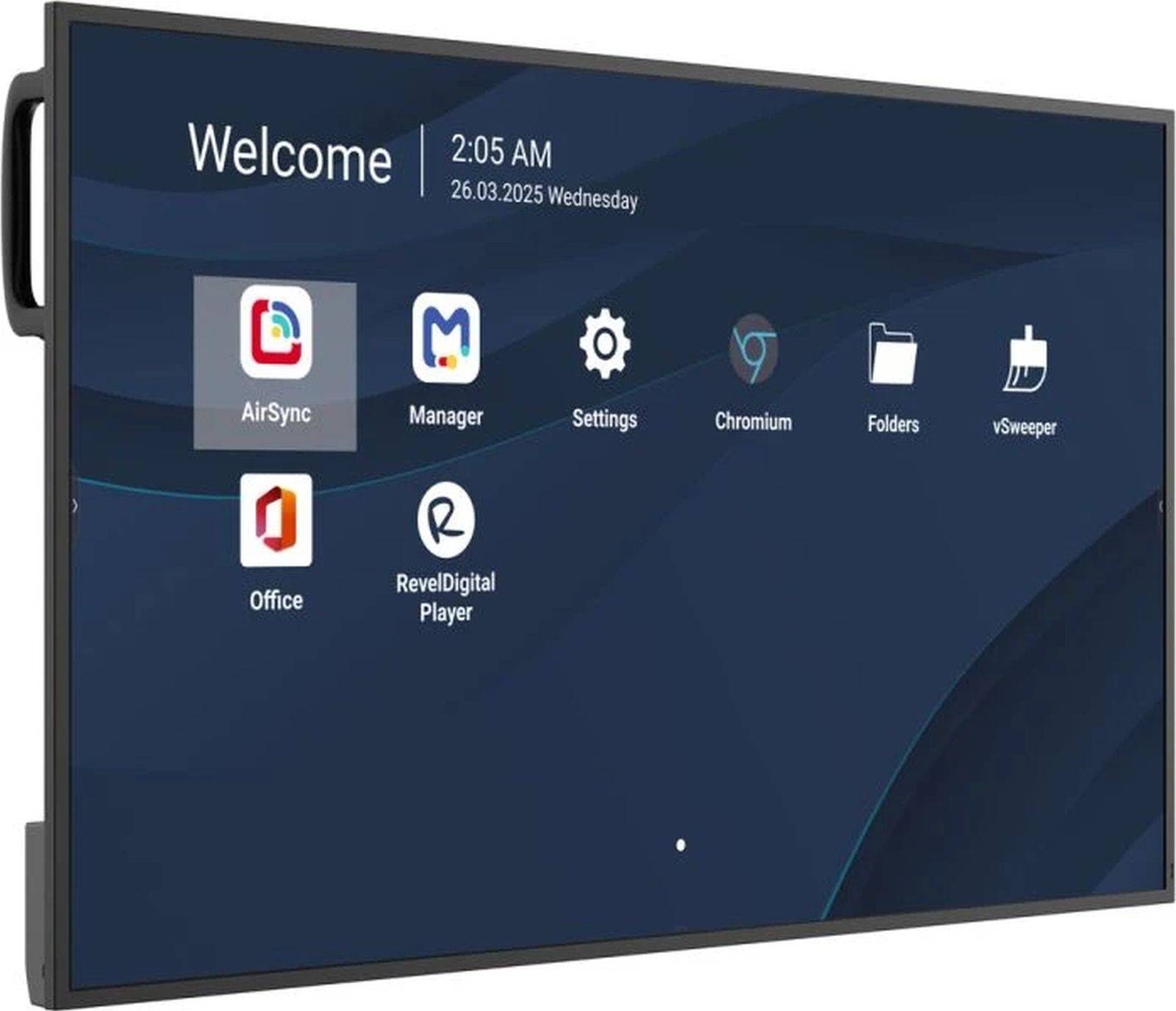 ViewSonic ViewBoard LED large format display 3840x2160 500 nits Android 14 24/7 43" USB Typ C-1