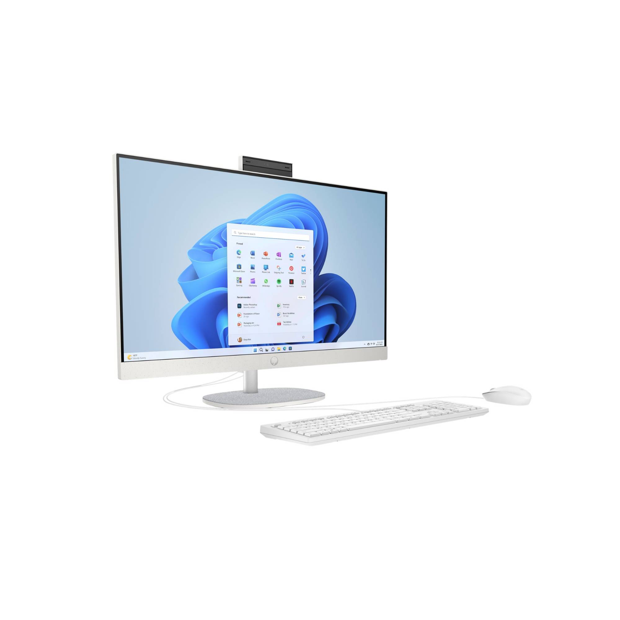 HP 27-cr0102ng - All-in-One (Komplettlösung) - Core i5 1335U - RAM 16 GB - SSD 1 TB - NVMe - Intel-4