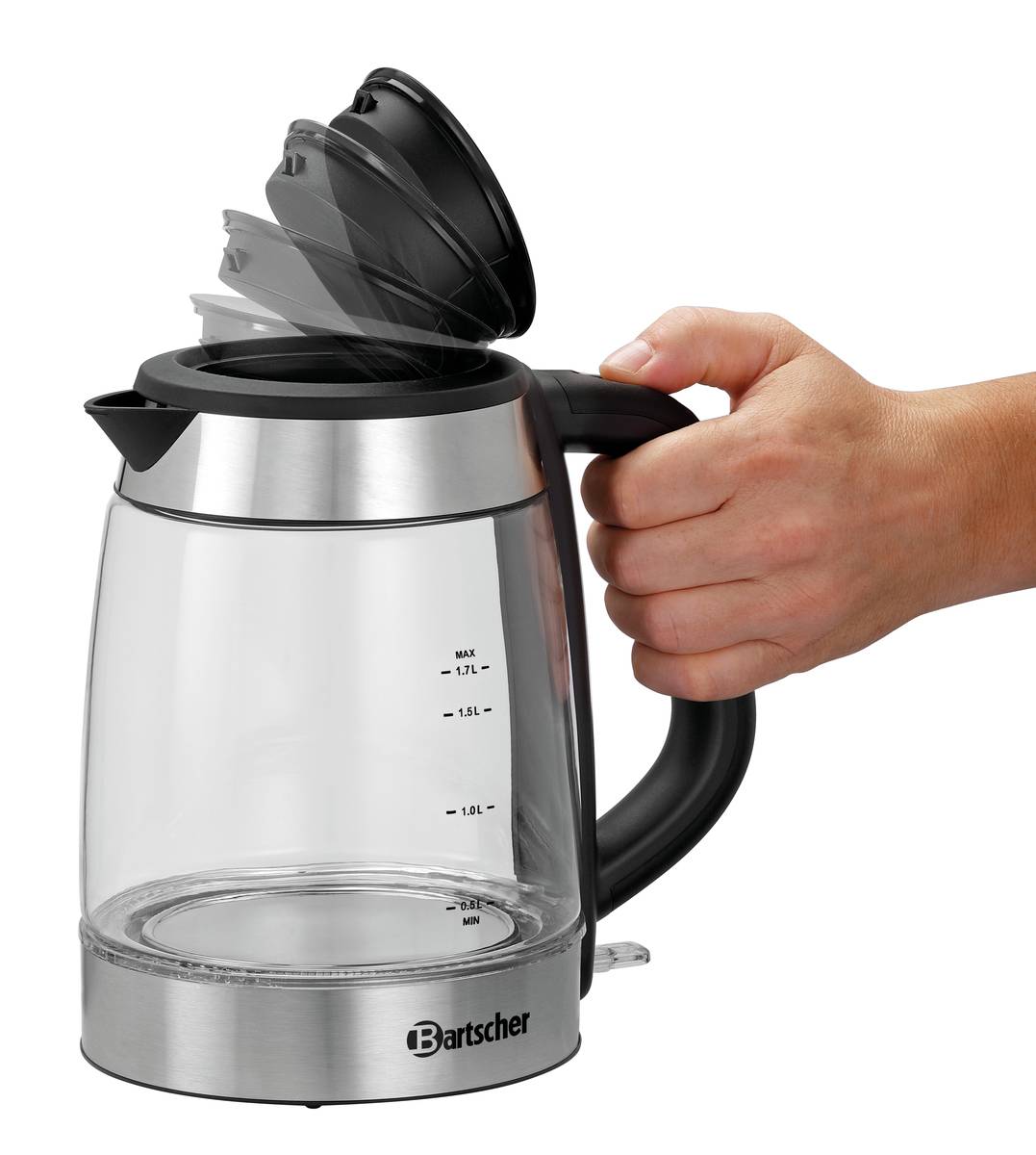Bartscher - Wasserkocher - 1.7 Liter - 2.2 kW-1