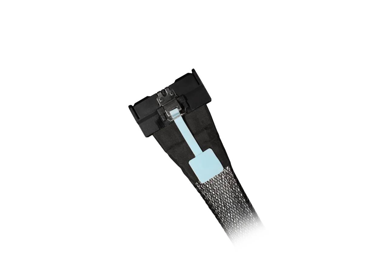 Icy Dock Kable MCIO 8i SFF-TA-1016 to 2x 4i SFF_TA-1016 - Kabel - Kabel-1