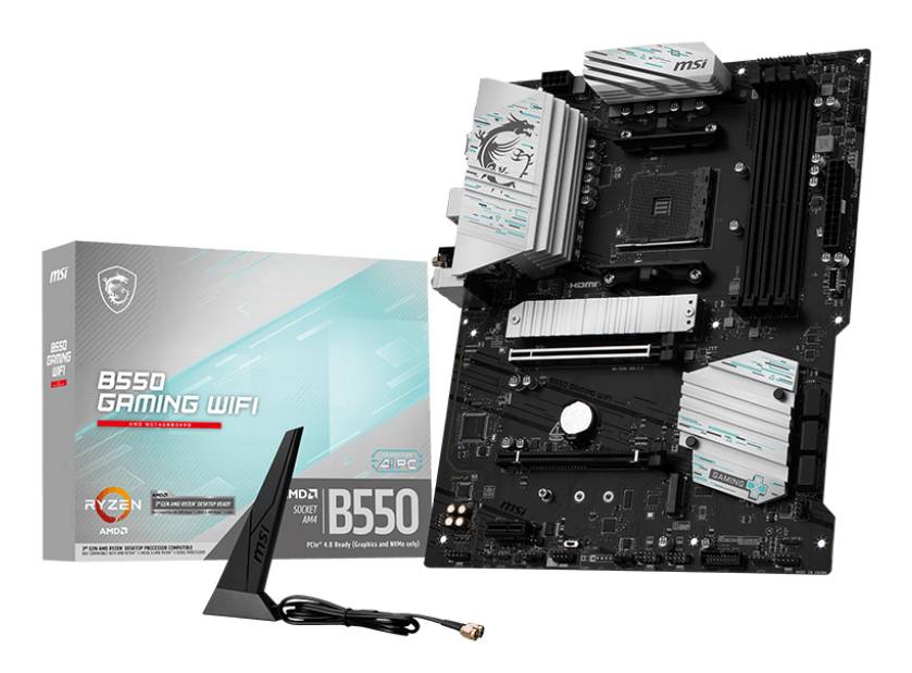 MSI - B550 GAMING WIFI - Mainboard - ATX-0