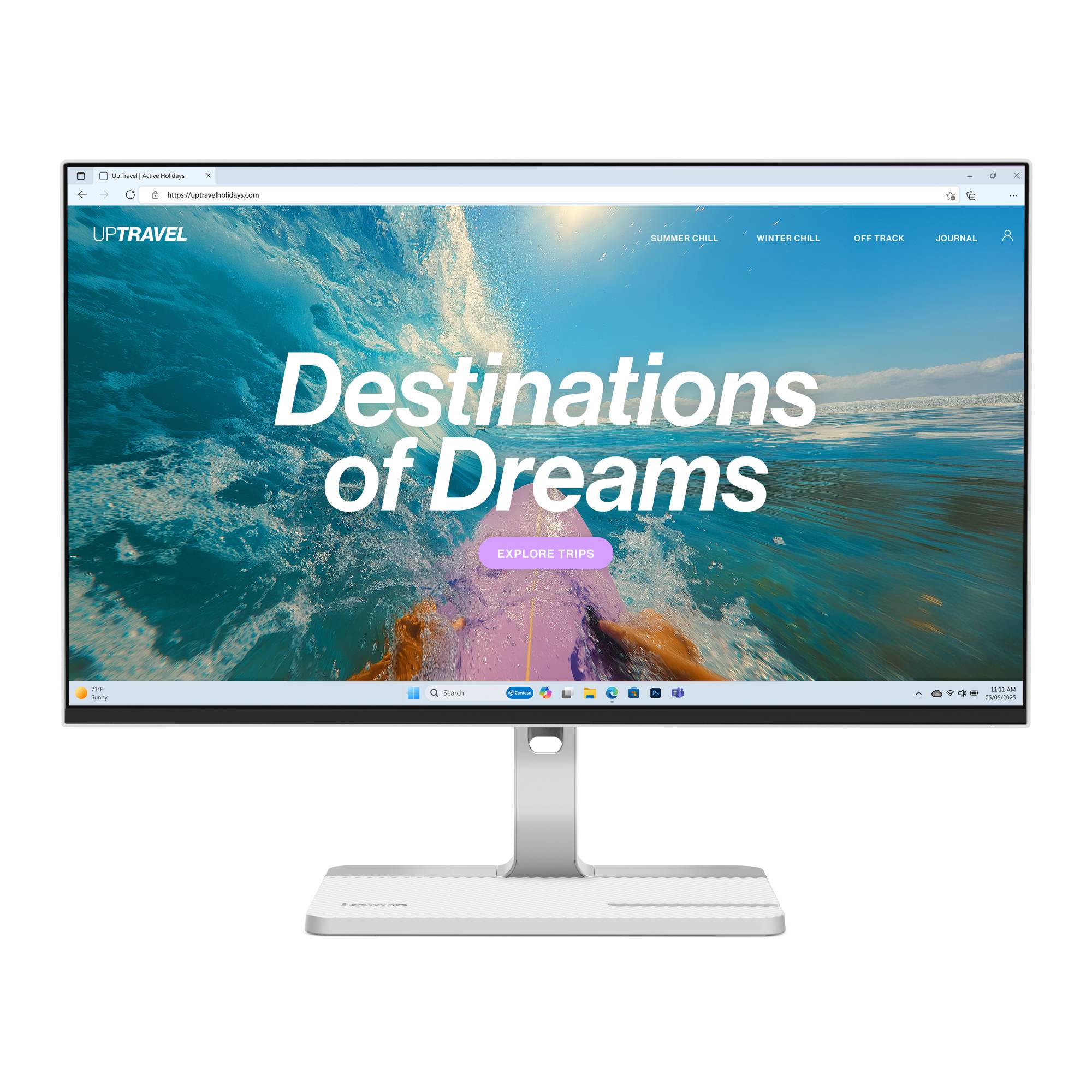 Lenovo L24D-4C Full HD Monitor 60,5 cm (23,8"") 67DCUAC6EU-3
