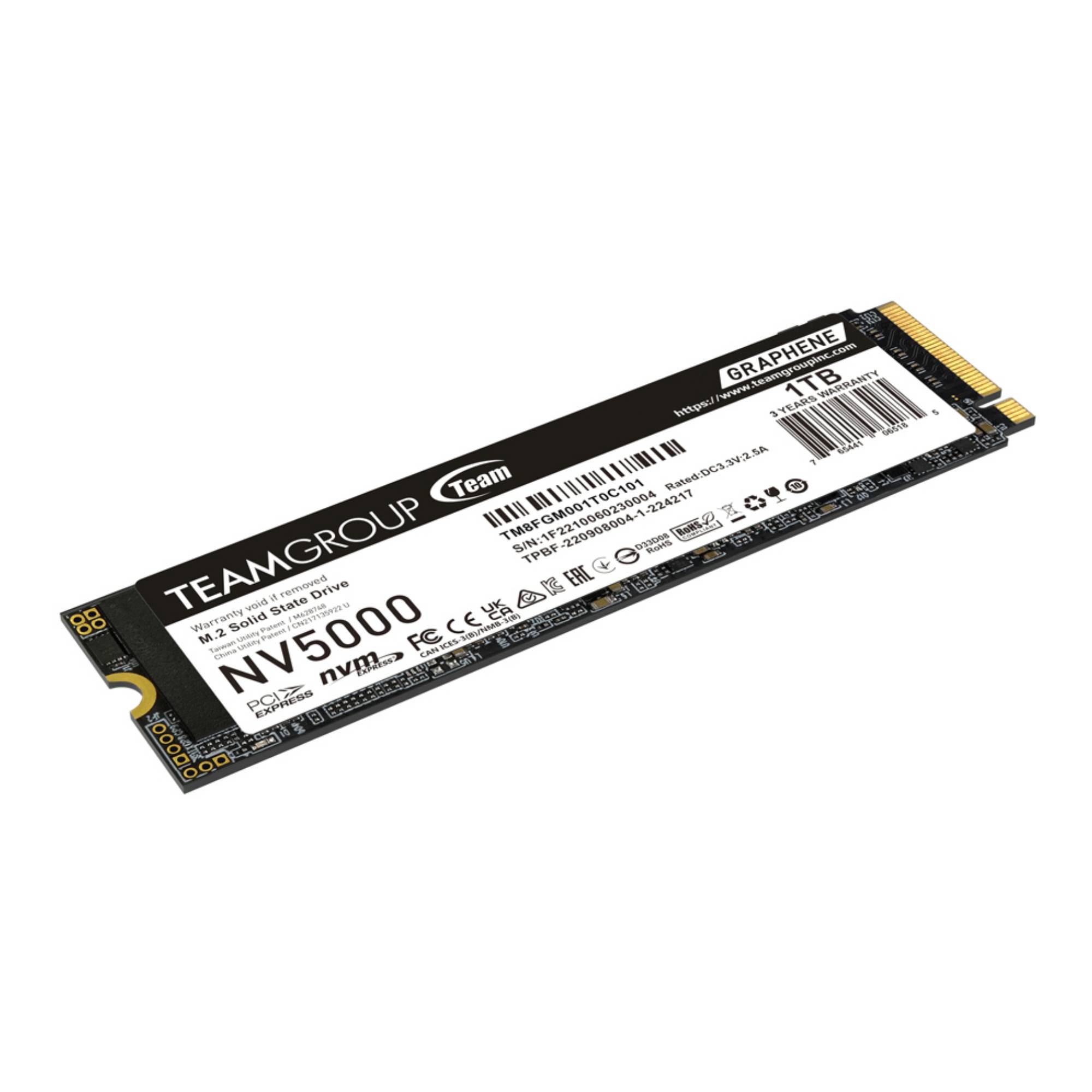 Team Group NV5000 - SSD - 1 TB - intern - M.2 2280 - PCIe 4.0 x4 (NVMe)-2