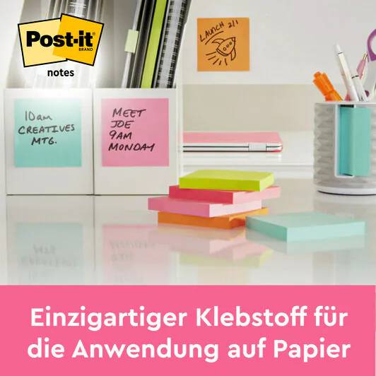 Post-it Haftnotizen notes, 38 x 51 mm, Poptimistic-2