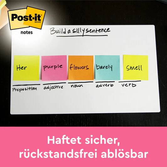 Post-it Haftnotizen notes, 38 x 51 mm, Poptimistic-4