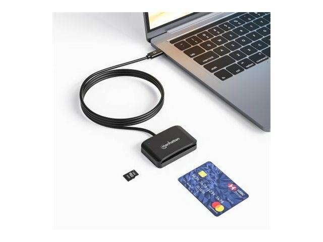 MH USB-C Chipkartenleser mit microSD Peripheriegeräte & Zubehör USB-Kartenleser-1