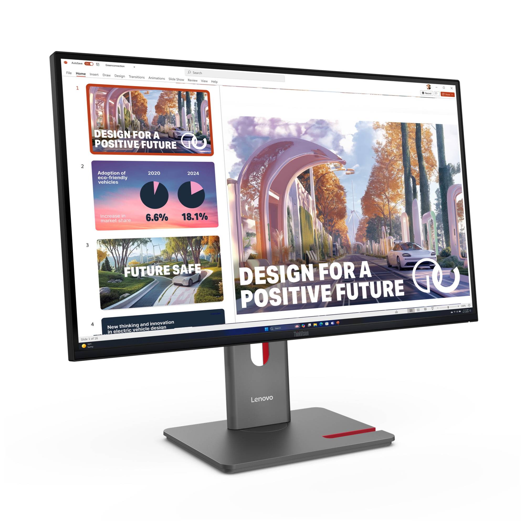 Lenovo ThinkVision P27QD-40 QHD IPS Display 68,6 cm (27"") 64B3GAT2EU-1